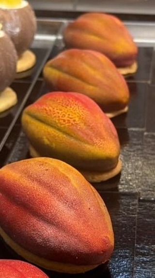 Pasticcini a forma di mango